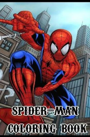 Cover of spider-Man coloring book