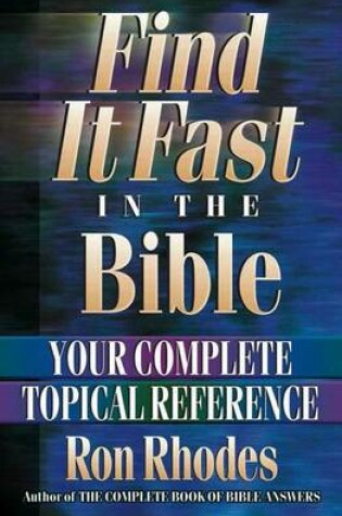 Cover of Find it Fast in the Bible