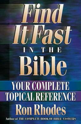 Book cover for Find it Fast in the Bible