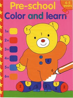 Cover of Pre-School Color and Learn