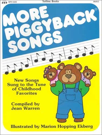 Book cover for More Piggyback Songs