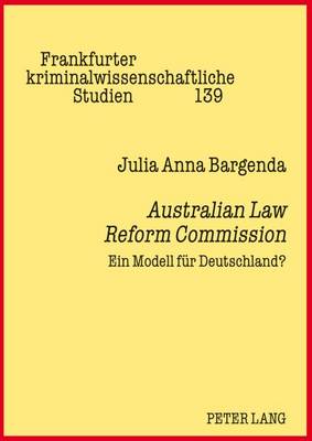 Cover of Australian Law Reform Commission