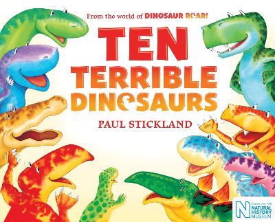 Cover of Ten Terrible Dinosaurs