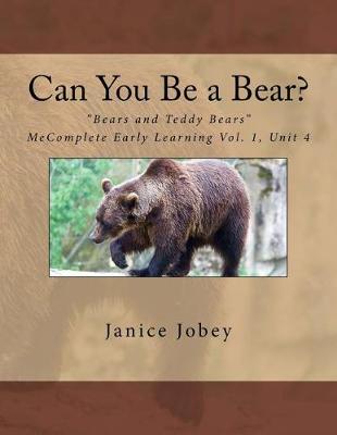 Book cover for Can You Be a Bear?