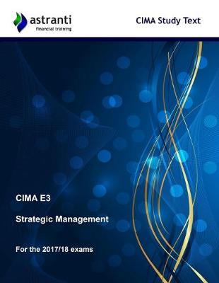 Book cover for CIMA E3 Strategic Management Study Text