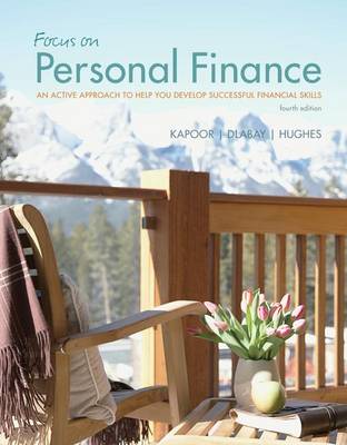 Book cover for Focus on Personal Finance with Online Access Code for Connect Plus