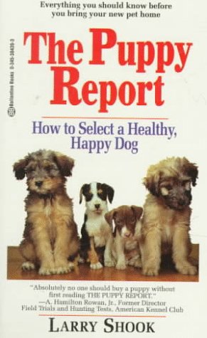 Book cover for The Puppy Report, the