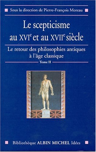 Book cover for Scepticisme Au Xvie Et Au Xviie Siecle (Le)