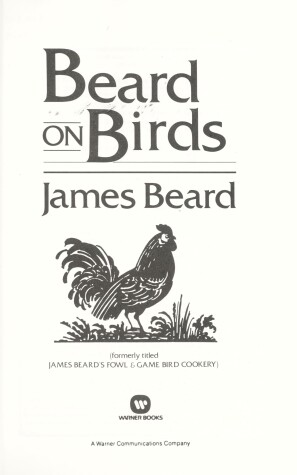 Book cover for Beard on Birds