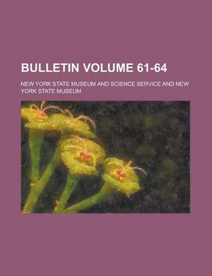 Book cover for Bulletin Volume 61-64