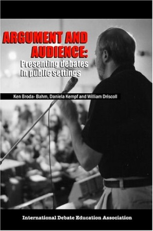 Cover of Argument and Audience