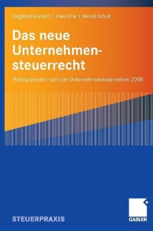 Cover of Das neue Unternehmensteuerrecht