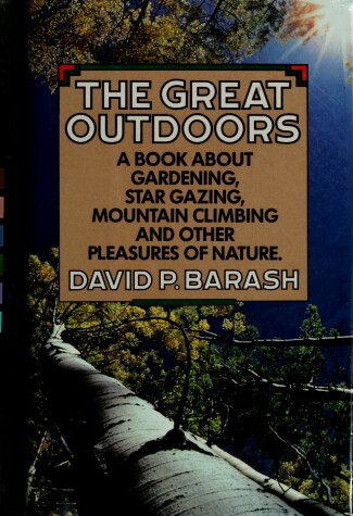 Book cover for Great Outdoors Barash