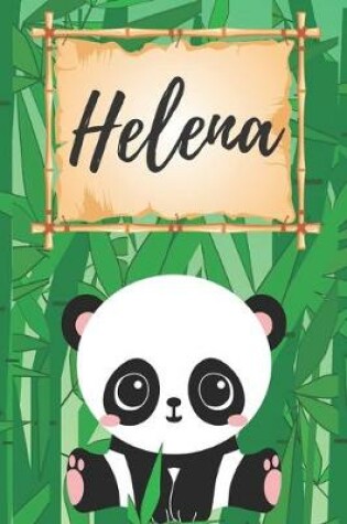 Cover of personalisiertes Notizbuch Panda / Malbuch / Kritzelbuch / Tagebuch / Journal / Notizheft / DIN A5 / Geschenke Helena