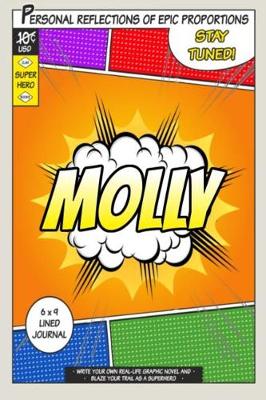 Book cover for Superhero Molly