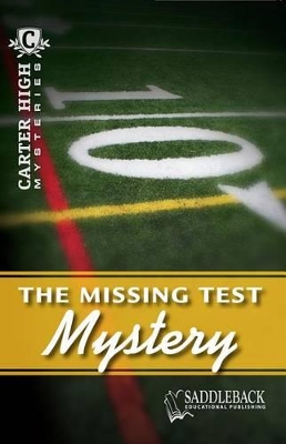 Book cover for The Missing Test Mystery