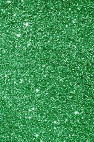 Cover of Glitter Notebook Green
