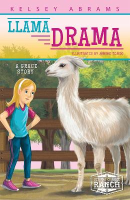 Book cover for Llama Drama