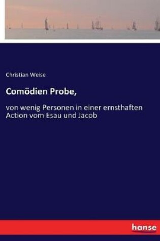 Cover of Comödien Probe,