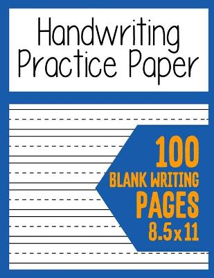 Book cover for Handwriting Practice Paper for Kids