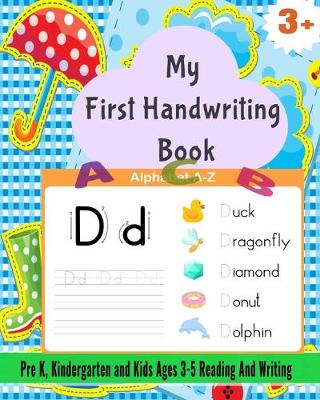 Book cover for My First Handwriting Book