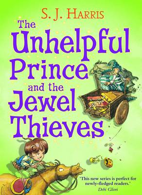 Book cover for The Unhelpful Prince and the Jewel Thieves