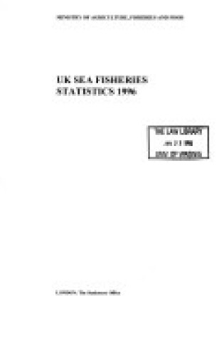 Cover of UK sea fisheries statistics 1996