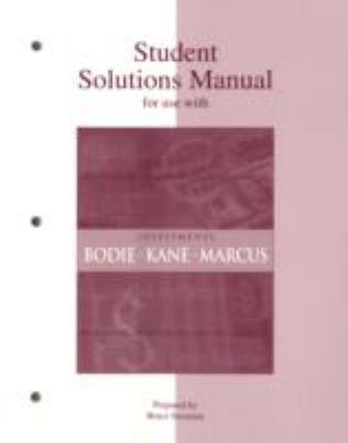 Book cover for Student Solutions Manual to accompany Investments