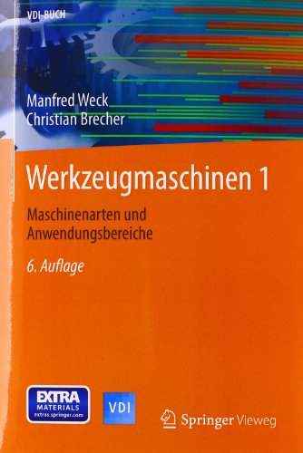 Cover of Werkzeugmaschinen