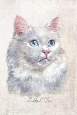 Cover of Turkish Van Cat Portrait Notebook