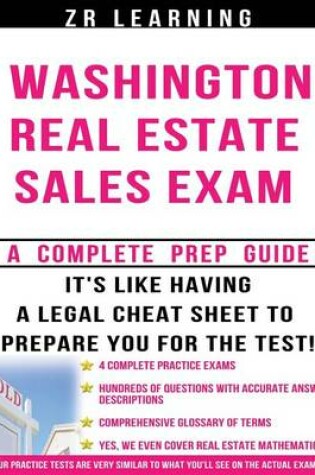 Cover of Washington Real Estate Sales Exam Questions