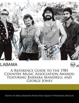 Book cover for A Reference Guide to the 1981 Country Music Association Awards