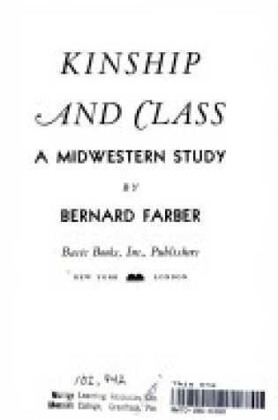 Cover of Kinship and Class