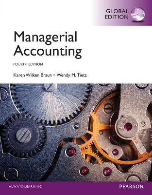 Book cover for Managerial Accounting, Global Edition