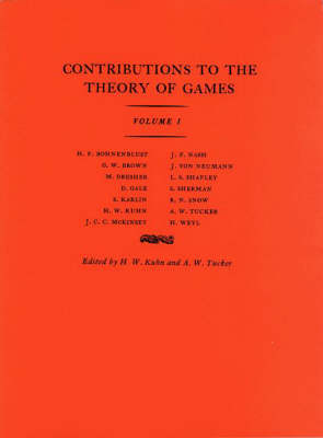 Cover of Contributions to the Theory of Games (AM-24), Volume I