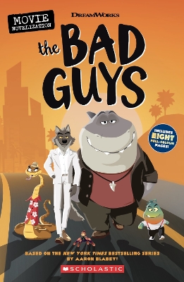 Book cover for Bad Guys Movie Novelization