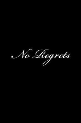 Book cover for No Regrets