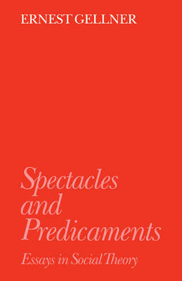 Book cover for Spectacles and Predicaments