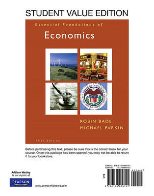 Book cover for Essentials Foundations of Econmomics