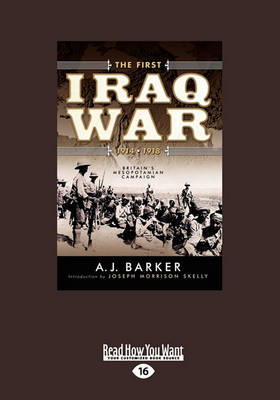 Book cover for The First Iraq War 1914-1918