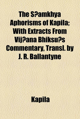 Book cover for The S Mkhya Aphorisms