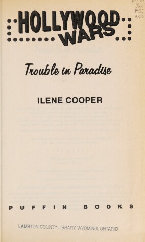 Book cover for Trouble in Paradise