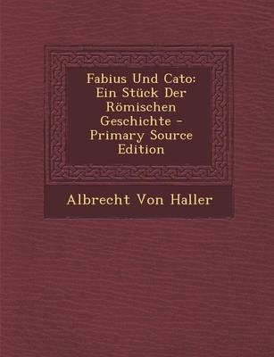 Book cover for Fabius Und Cato