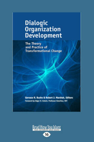 Cover of Dialogic Organization Development