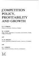 Book cover for Competition Policy, Profitability and Growth