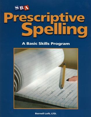 Cover of Prescriptive Spelling, Student Edition Book C