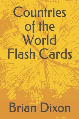 Book cover for Countries of the World Flash Cards