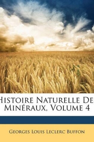 Cover of Histoire Naturelle Des Minéraux, Volume 4