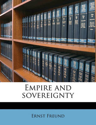 Book cover for Empire and Sovereignty