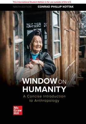 Book cover for ISE Window on Humanity: A Concise Introduction to General Anthropology